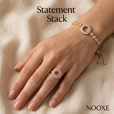 Statement Stack — Ring & Bracelet Set