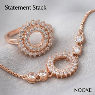 Statement Stack — Ring & Bracelet Set